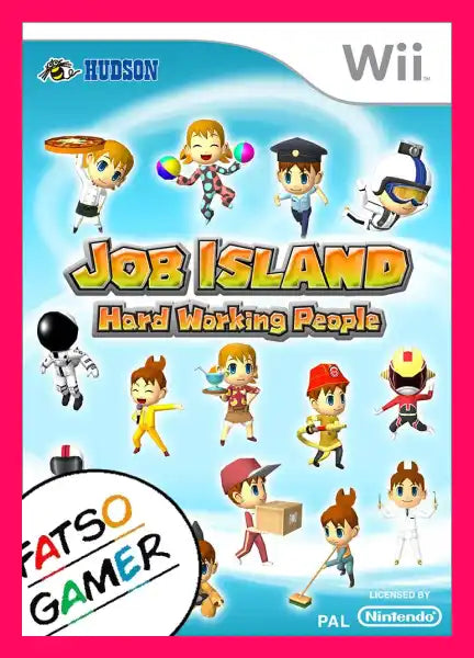 Job Island Hard Working People Wii - Video Games