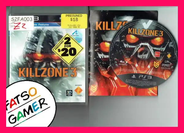 Killzone 3 PS3 - FatsoGamer