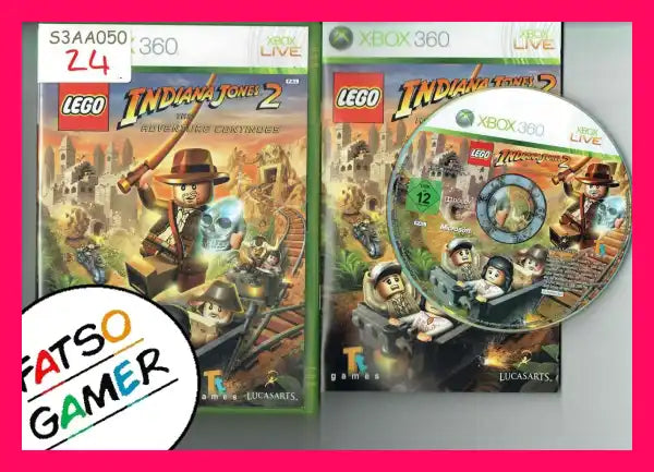 Lego Indiana Jones 2 Xbox 360 S3AA050 - FatsoGamer