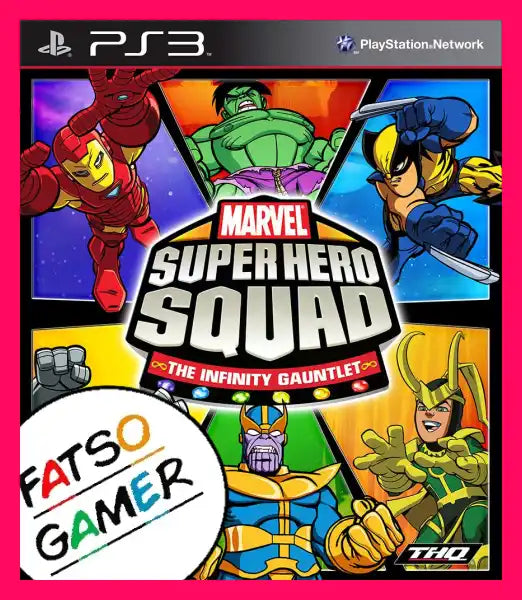 Lego Marvel Super Hero Squad The Infinity Gauntlet PS3 - Video Games
