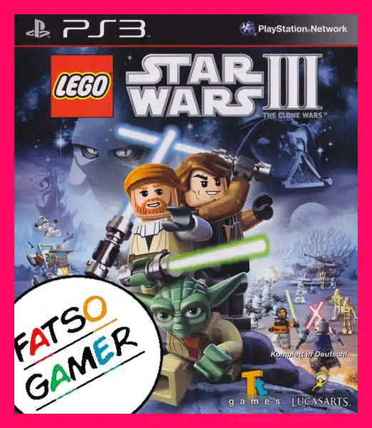 Lego Star Wars III The Clone Wars PS3 - Video Games