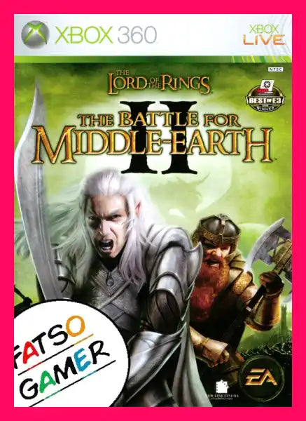 Lord of the Rings The Battle for Middle Earth II Xbox 360 - Video Games