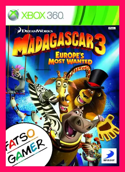 Madagascar 3 Xbox 360 Video Games