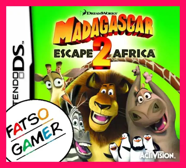 Madagascar Escape 2 Africa Nintendo Ds Video Games