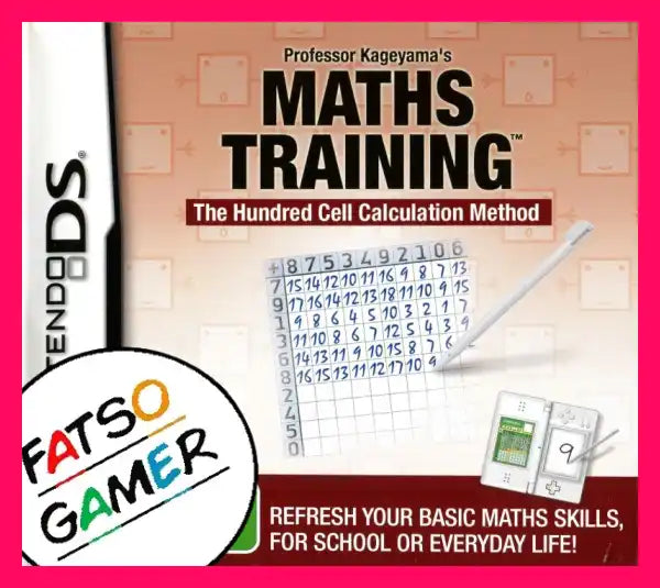 Maths Training Ds Video Games