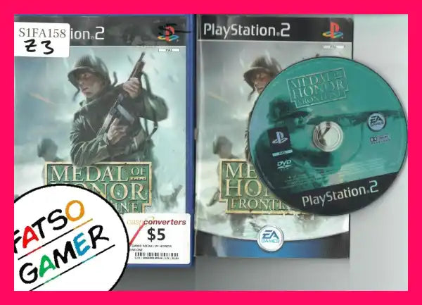 Medal of Honor Frontline PS2 - FatsoGamer