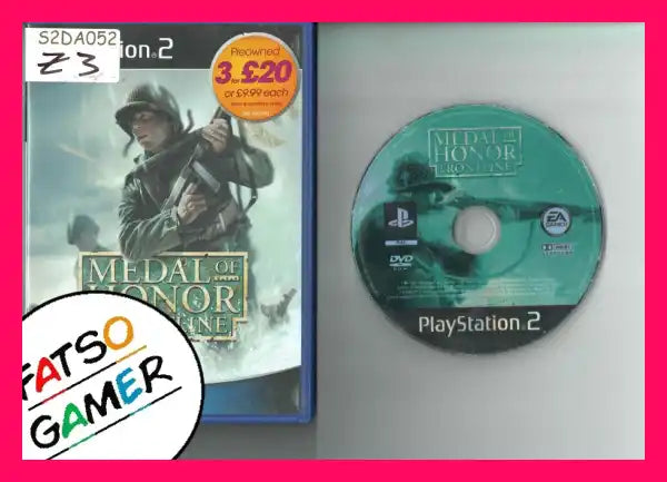Medal of Honor Frontline PS2 - FatsoGamer