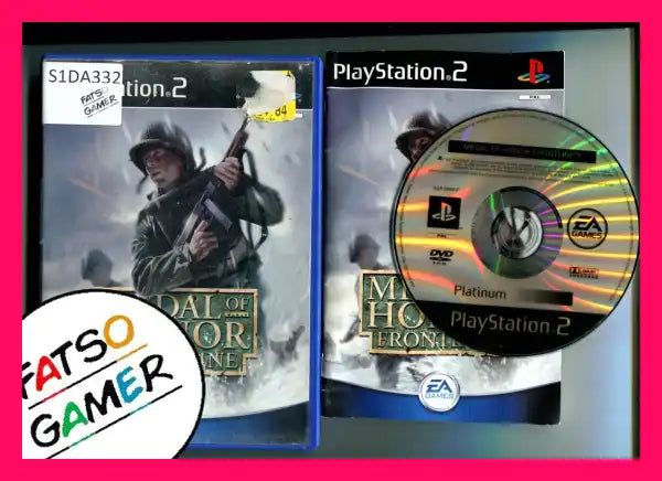 Medal of Honour Frontline PS2 - FatsoGamer