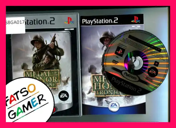 Medal of Honour Frontline PS2 - FatsoGamer