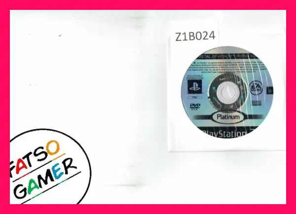 Medal of Honour Rising Sun PS2 DISC ONLY Z1BA024 - FatsoGamer