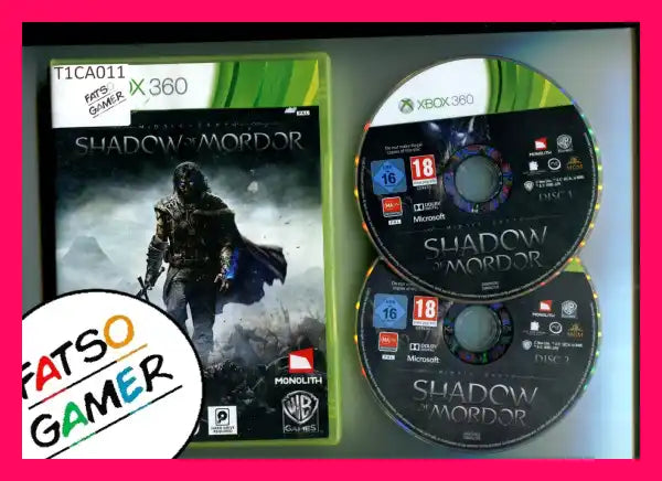 Middle Earth Shadow of Mordor Xbox 360 - FatsoGamer