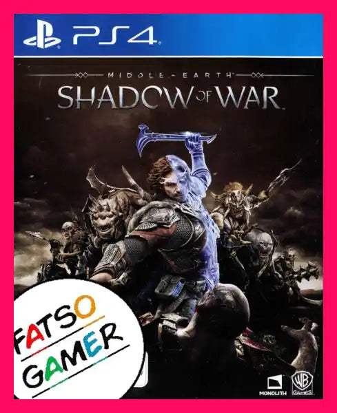 Middle Earth Shadow of War PS4 - Video Games
