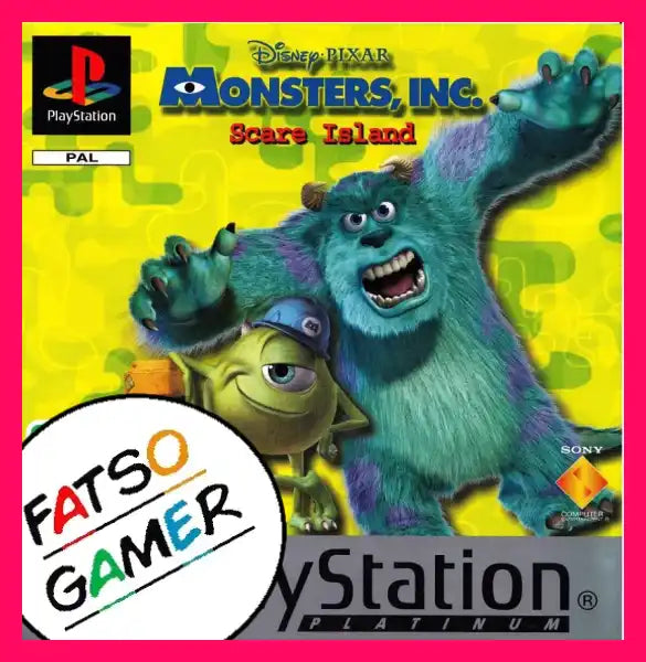 Monsters Inc Scare Island Ps1 Video Games