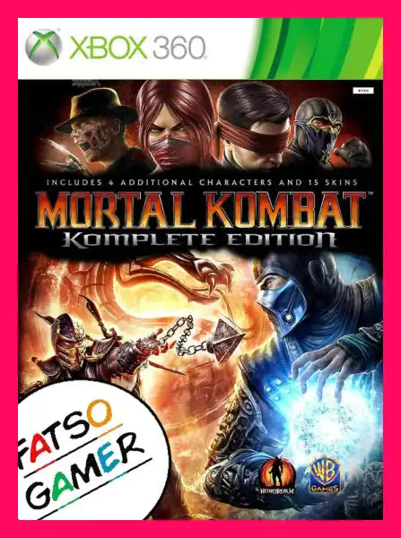 Mortal Kombat Komplete Edition Xbox 360 - Video Games