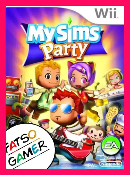 Mysims Party Wii Video Games