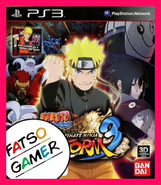 Naruto Shippuden Ultimate Ninja Storm 3 Ps3 Video Games