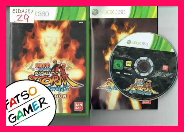 Naruto Ultimate Ninja Storm Generations Card Edition Xbox 360 S1DA257 - FatsoGamer
