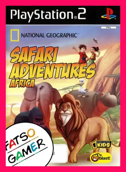 National Geographic Safari Adventures Africa Ps2 Video Games