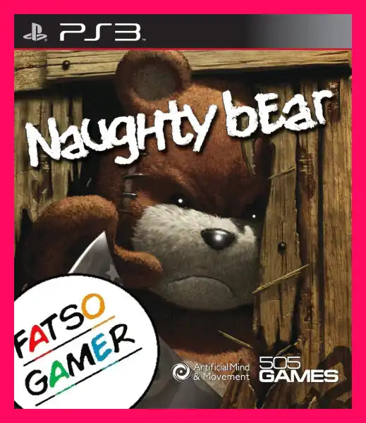 Naughty Bear Ps3 Video Games