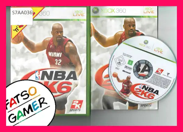 NBA 2K6 Xbox 360 FatsoGamer