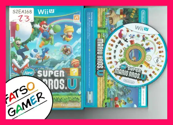 New Super Mario Bros U Wii U - FatsoGamer