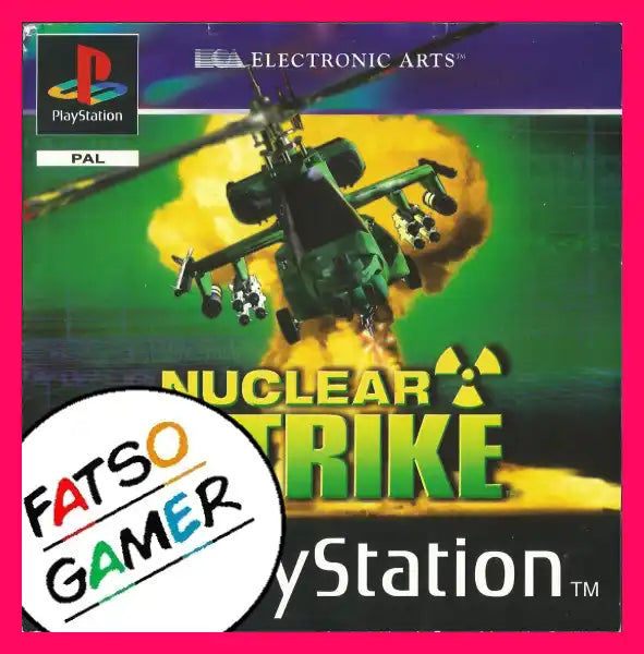 Nuclear Strike PS1 - Video Games