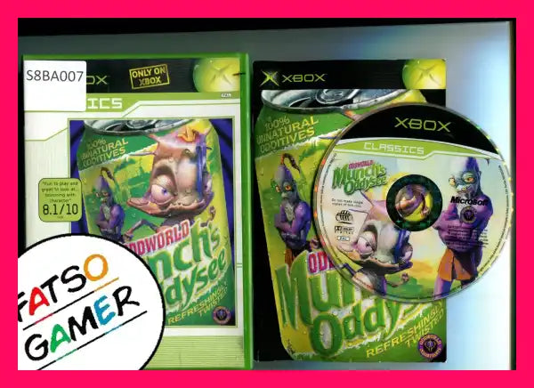 Oddworld Munch's Odysee Xbox S1DA161 - FatsoGamer