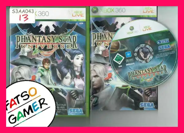 Phantasy Star Universe Xbox 360 S3AA043 - FatsoGamer