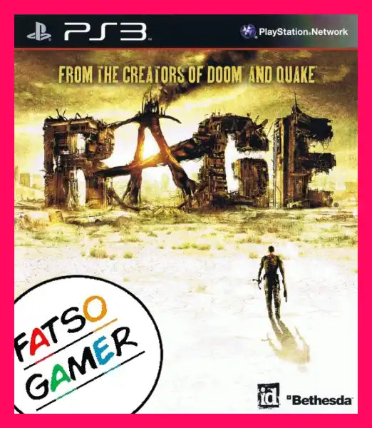 RAGE PS3 - Video Games