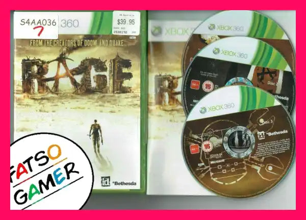 Rage Xbox 360 - FatsoGamer