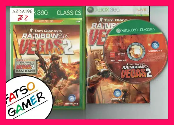 Rainbow Six Vegas 2 Xbox 360 - FatsoGamer
