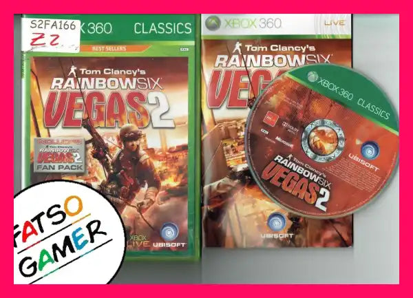 Rainbow Six Vegas 2 Xbox 360 - FatsoGamer