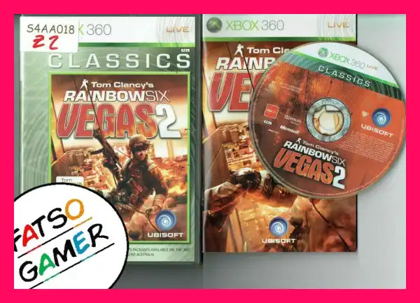 Rainbow Six Vegas 2 Xbox 360 - FatsoGamer