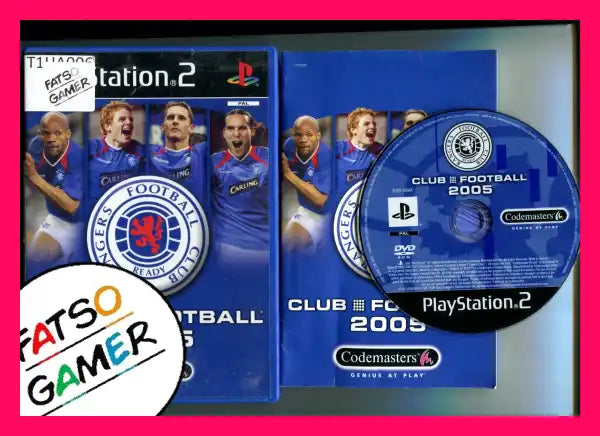 Rangers Football Club Club Football PS2 - FatsoGamer