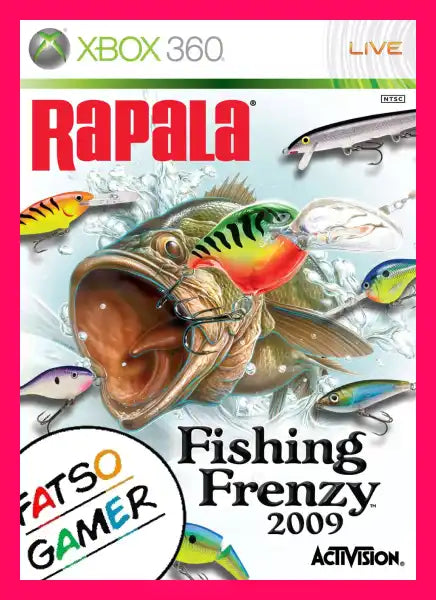 Rapala Fishing Frenzy 2009 Xbox 360 Video Games