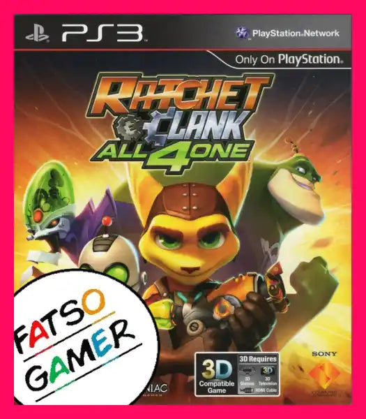 Ratchet & Clank All 4 One PS3 - Video Games