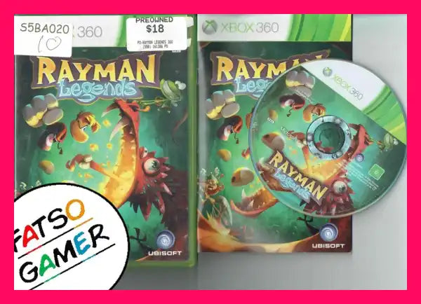 Rayman Legends Xbox 360 S5BA020 - FatsoGamer