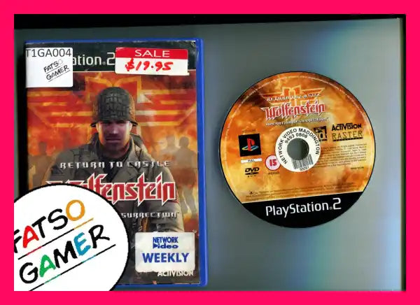 Return to Castle Wolfenstein Operation Resurrection Ps2 - FatsoGamer