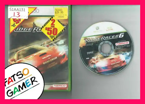 Ridge Racer 6 Xbox 360 - FatsoGamer