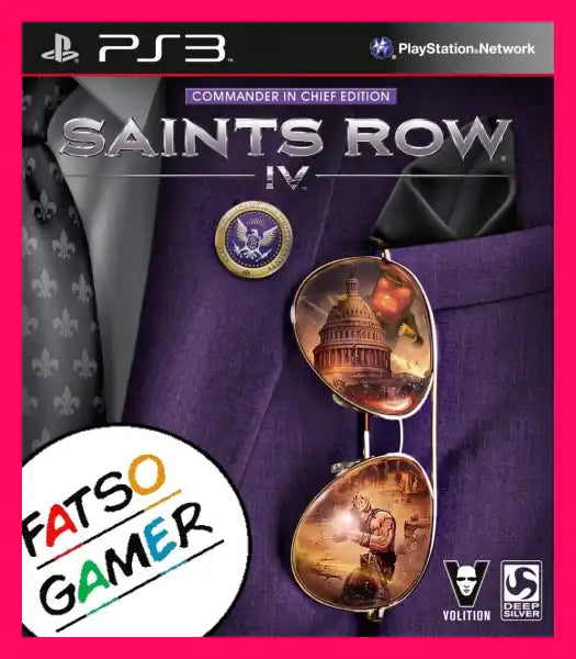 Saints Row Iv Commander In Chief Edition Ps3 Video Games