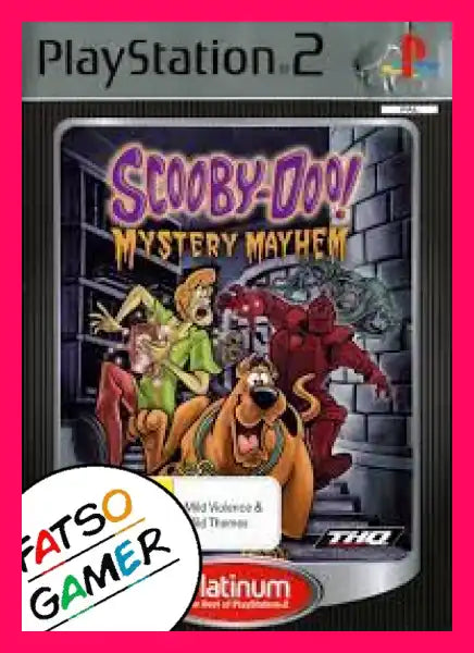 Scooby Doo Mystery Mayhem PS2 - Game with Case and Booklet (Platinum Ed) - Video Games