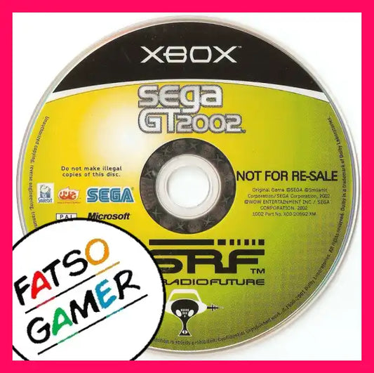 Sega Gt2002 And Jet Set Radio Future Xbox Video Games
