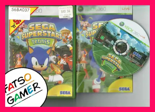 Sega Superstar Tennis Xbox 360 S6BA037 - FatsoGamer
