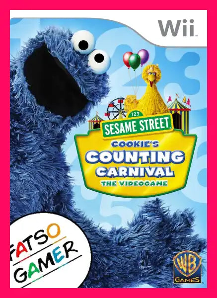Sesame Street Cookies Counting Carnival Wii Video Games