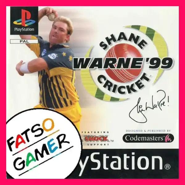 Shane Warne Cricket 99 Ps1 Video Games