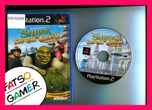 Shrek Smash N Crash Racing PS2 - FatsoGamer