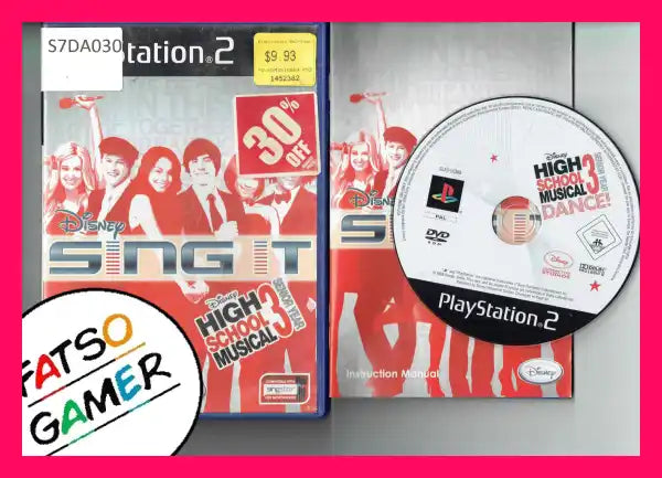 Sing it High School Musical 3 PS3 - FatsoGamer