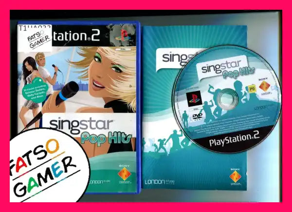 Singstar Pop Hits PS2 - FatsoGamer