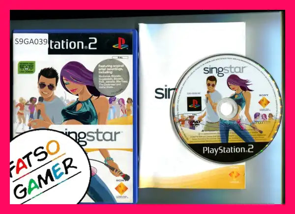 Singstar PS2 - FatsoGamer
