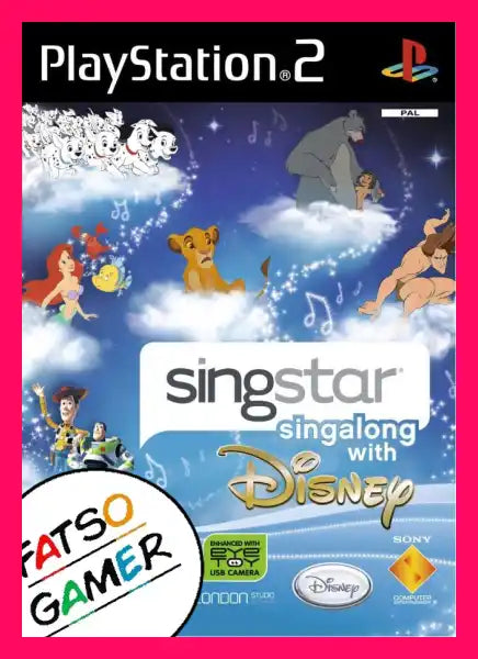 Singstar Singalong with Disney PS2 - Video Games